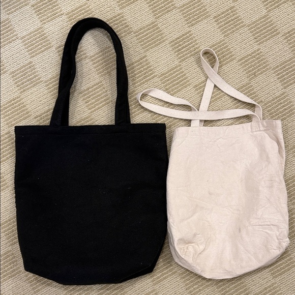 Nespresso Black and Cream Eco-Friendly Totes Bags - Picture 2 of 8